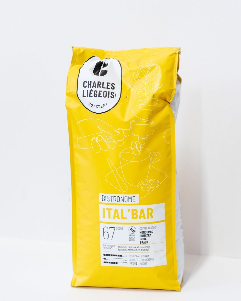 3 x 1kg Bags Tasting Pack Fruity/Balanced/Strong - Coffee beans - Charles Liégois Belgium - Café Liégeois Canada Inc.