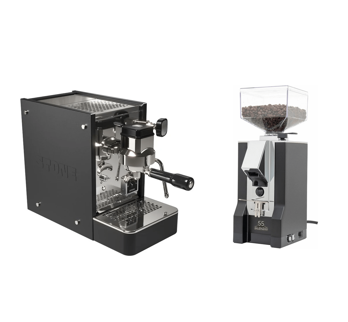 Stone Lite - Eureka Mignon Silenzio 55 (Bundle) - Café Liégeois