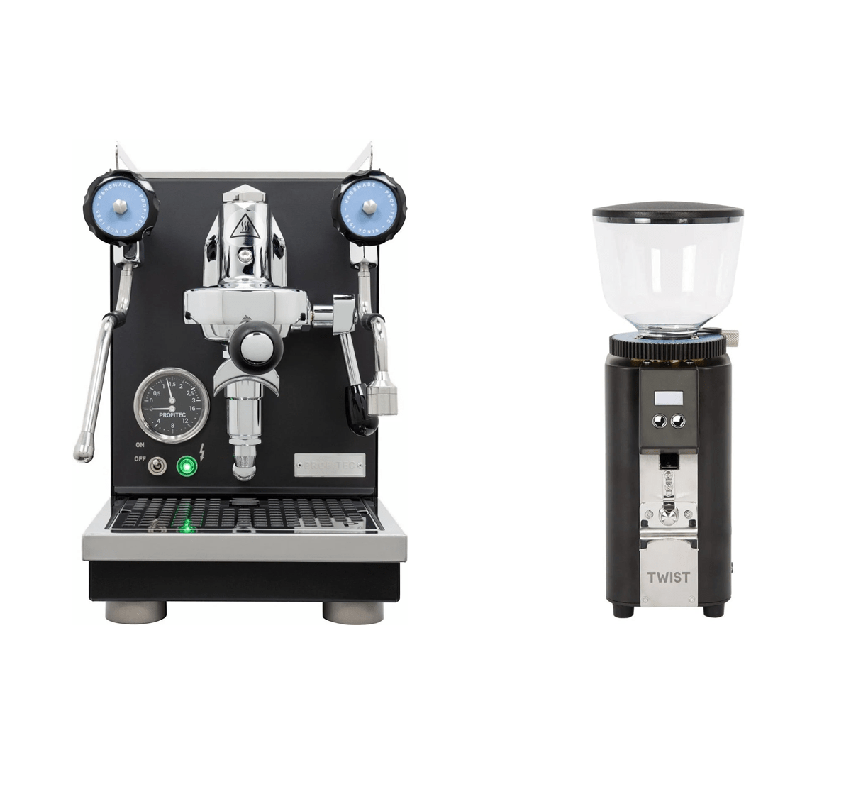 Profitec Pro 400 Black - Profitec Twist A54 (Bundle) - Café Liégeois